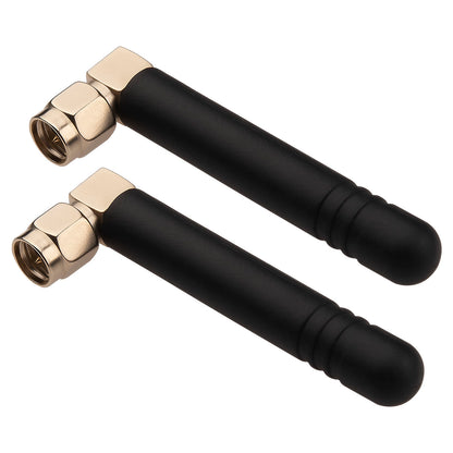 1090Mhz Antenna Small 1090Mhz ADS-B Aerial Omni Directional Thumb Antenna SMA Male Router Antenna for FPV Racing Drone Multicopter ADS-B RT SDR Software Defined Radio Dongle Tuner Receiver Pack of 2