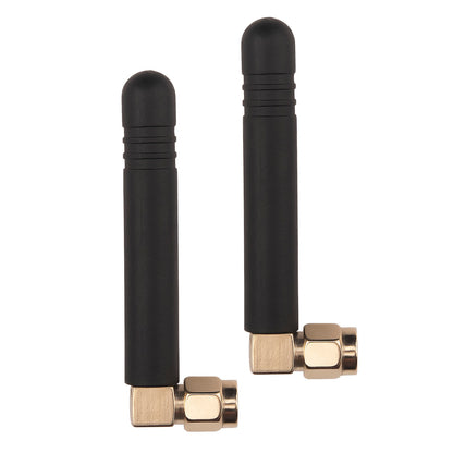 1090Mhz Antenna Small 1090Mhz ADS-B Aerial Omni Directional Thumb Antenna SMA Male Router Antenna for FPV Racing Drone Multicopter ADS-B RT SDR Software Defined Radio Dongle Tuner Receiver Pack of 2