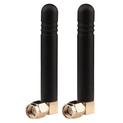 1090Mhz Antenna Small 1090Mhz ADS-B Aerial Omni Directional Thumb Antenna SMA Male Router Antenna for FPV Racing Drone Multicopter ADS-B RT SDR Software Defined Radio Dongle Tuner Receiver Pack of 2