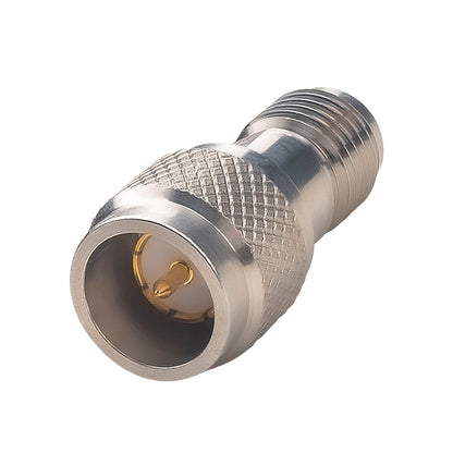 onelinkmore RF Quick SMA Coaxial Wave Connector FPV Adapter, SMA Coax Connector Type Quick Push-on SMA Male to SMA Female, Stainless Steel, DC-18GHz 50ohm