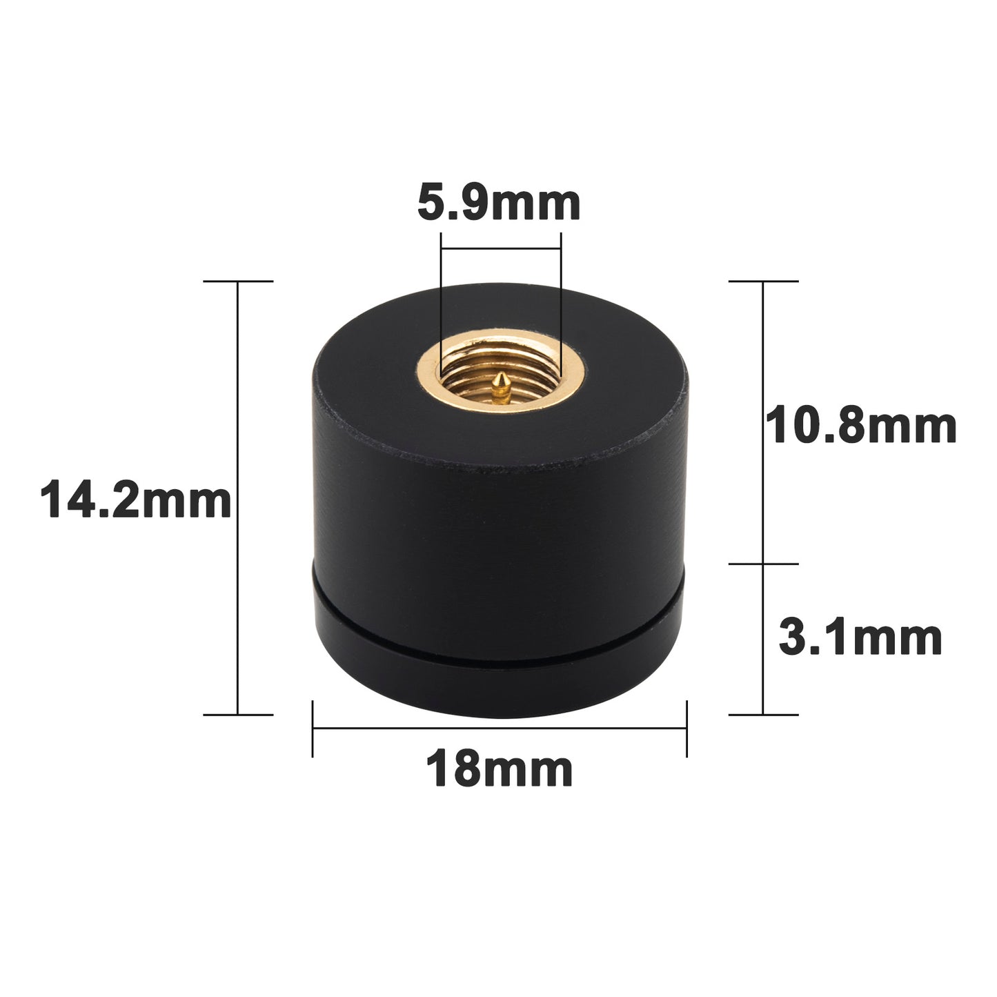 SMA Male Antenna Compatible with Wireless Network Cards, motherboards, routers, modules, DTUs, Drones, Signal lampsr, Mobile Security Camera Pack of 2