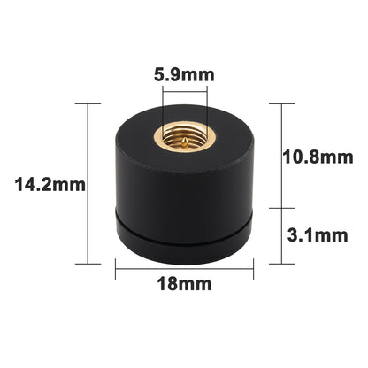 SMA Male Antenna Compatible with Wireless Network Cards, motherboards, routers, modules, DTUs, Drones, Signal lampsr, Mobile Security Camera Pack of 2
