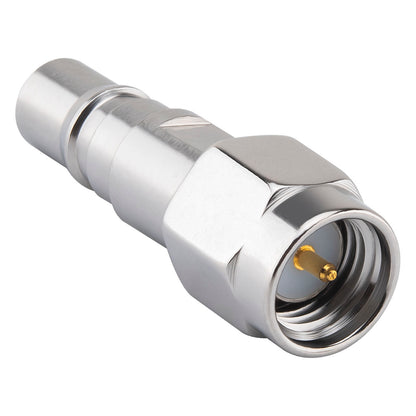 onelinkmore SMA Male to QMA Female Adapter, 6GHz RF Coaxial Connector for 5G Base Station, Industrial Automation(QMA Female, SMA Male)
