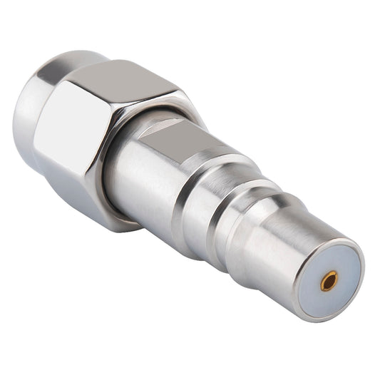 onelinkmore SMA Male to QMA Female Adapter, 6GHz RF Coaxial Connector for 5G Base Station, Industrial Automation(QMA Female, SMA Male)