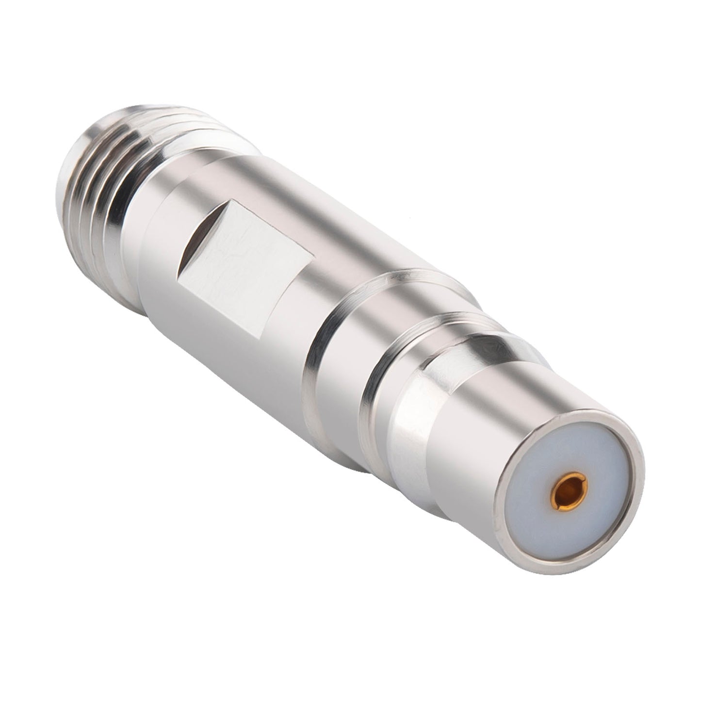 onelinkmore RP SMA Female to QMA Female Adapter, 6GHz RF Coaxial Connector for 5G Base Stations/Test Equipment/Industrial IoT