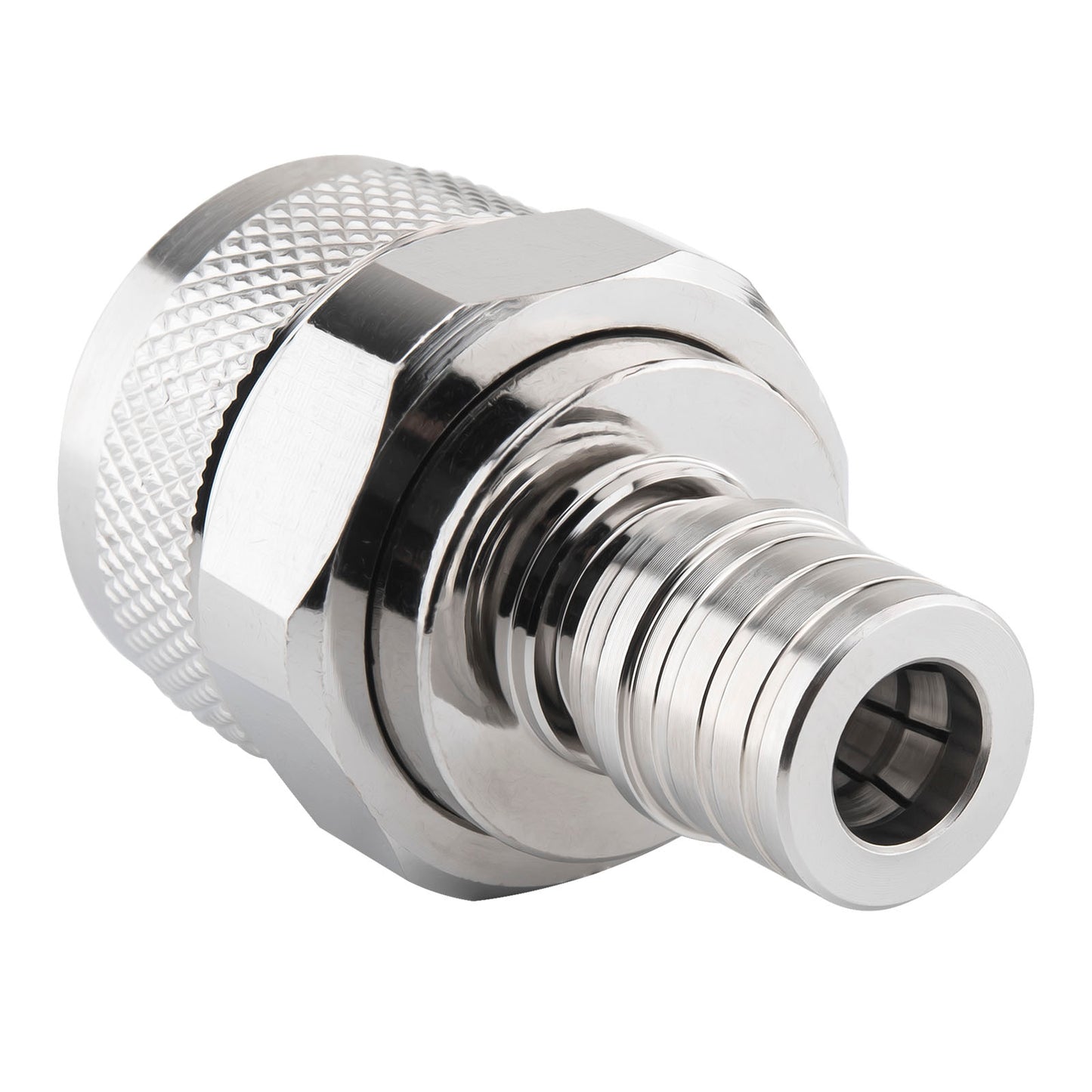 onelinkmore N Male to QMA Male Adapter, 6GHz RF Connector for 5G mmWave/Satcom Cellular Communication basestation, 4G/5G Antenna System, Signal Transmission, WiFi Router