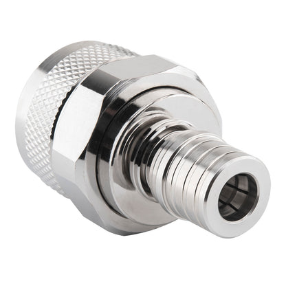 onelinkmore N Male to QMA Male Adapter, 6GHz RF Connector for 5G mmWave/Satcom Cellular Communication basestation, 4G/5G Antenna System, Signal Transmission, WiFi Router