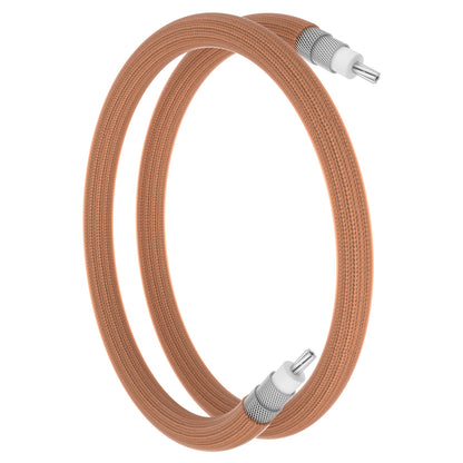 RG393 Low Loss RF Coaxial Cable,Double Shielded All Copper Anti-Interference Coax Cable, 50 Ohm Copper FEP Jacket High Temp Long-Distance Signal Transmission for 5G Base Station, Test Equipment