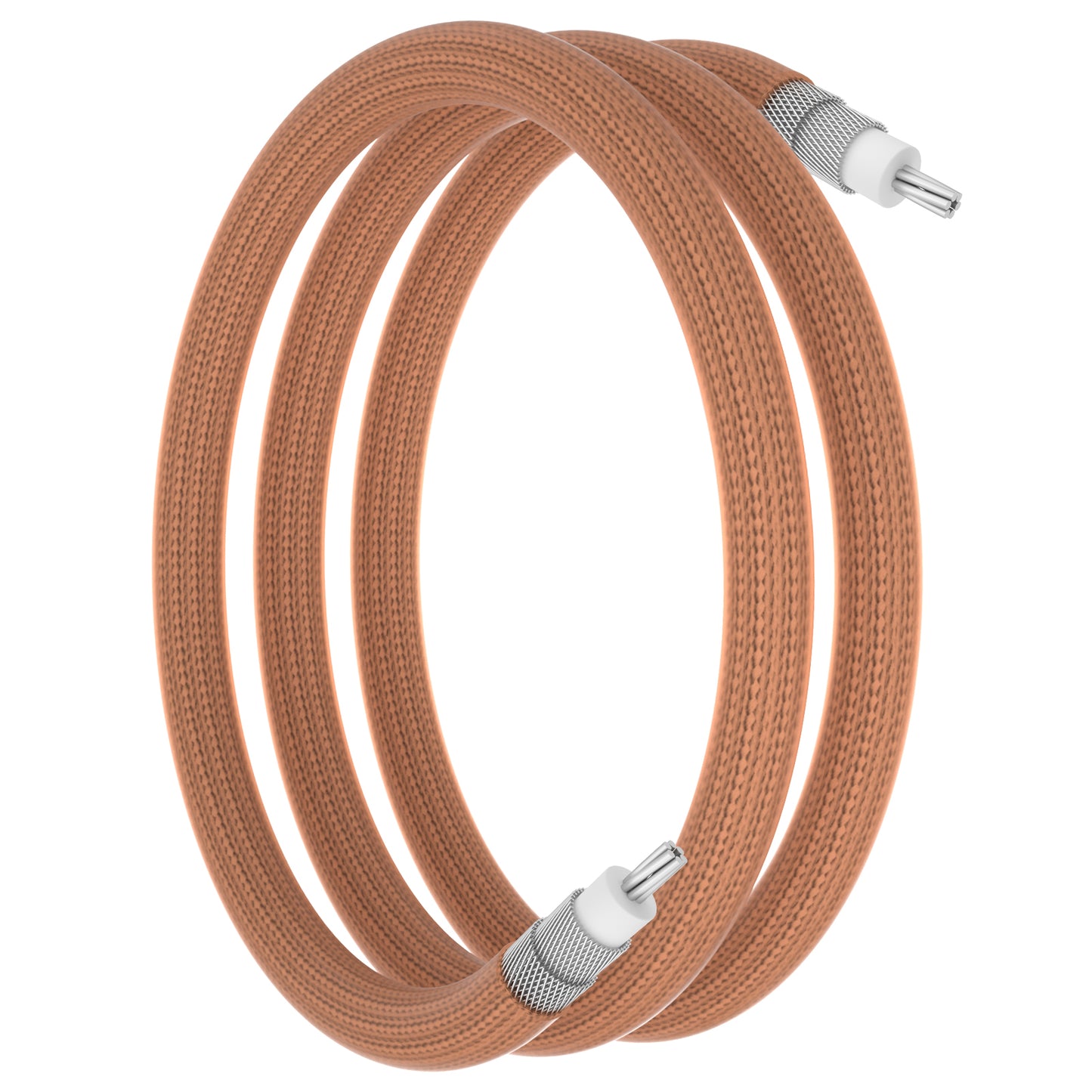 RG393 Low Loss RF Coaxial Cable,Double Shielded All Copper Anti-Interference Coax Cable, 50 Ohm Copper FEP Jacket High Temp Long-Distance Signal Transmission for 5G Base Station, Test Equipment