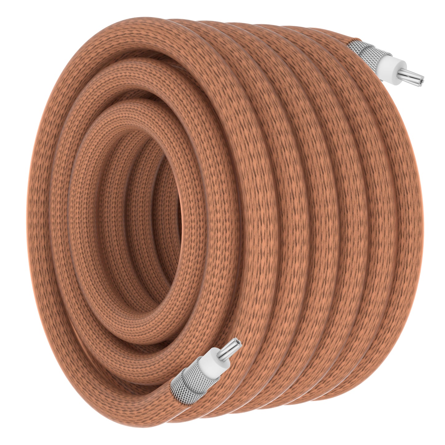 RG393 Low Loss RF Coaxial Cable,Double Shielded All Copper Anti-Interference Coax Cable, 50 Ohm Copper FEP Jacket High Temp Long-Distance Signal Transmission for 5G Base Station, Test Equipment