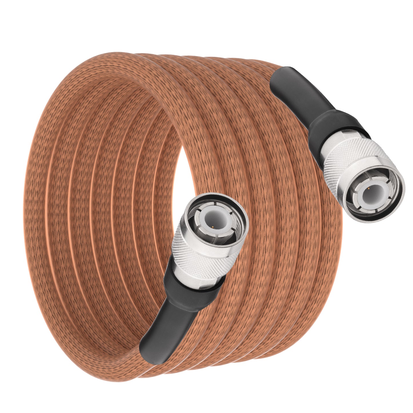 onelinkmore HN Male to HN Male Coaxial Cable, RG393 Double Shielded 50 Ohm FEP Jacket RF Jumper, Silver Plated Copper for Spectrum Analyzer, High Power Radar, High Temperature