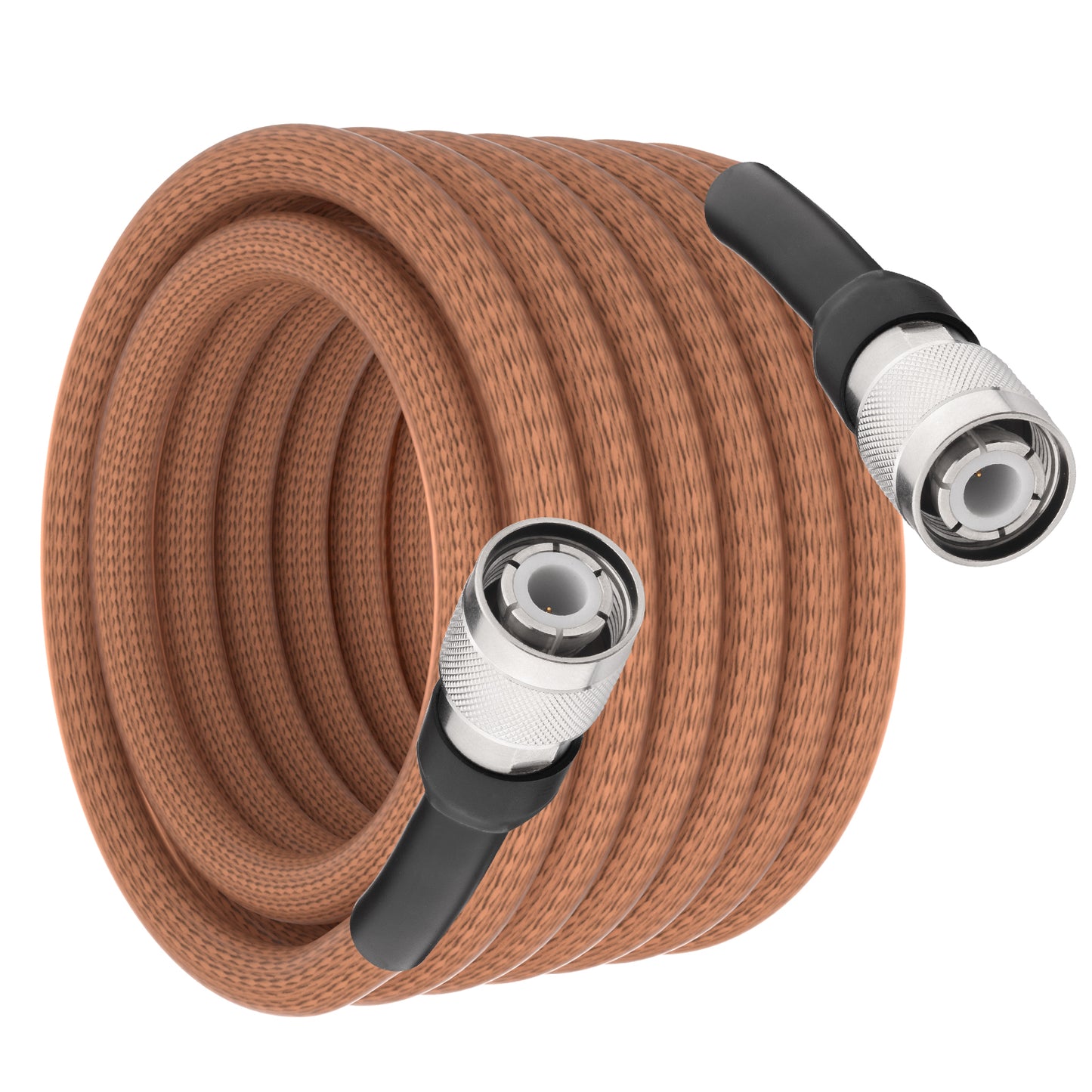 onelinkmore HN Male to HN Male Coaxial Cable, RG393 Double Shielded 50 Ohm FEP Jacket RF Jumper, Silver Plated Copper for Spectrum Analyzer, High Power Radar, High Temperature