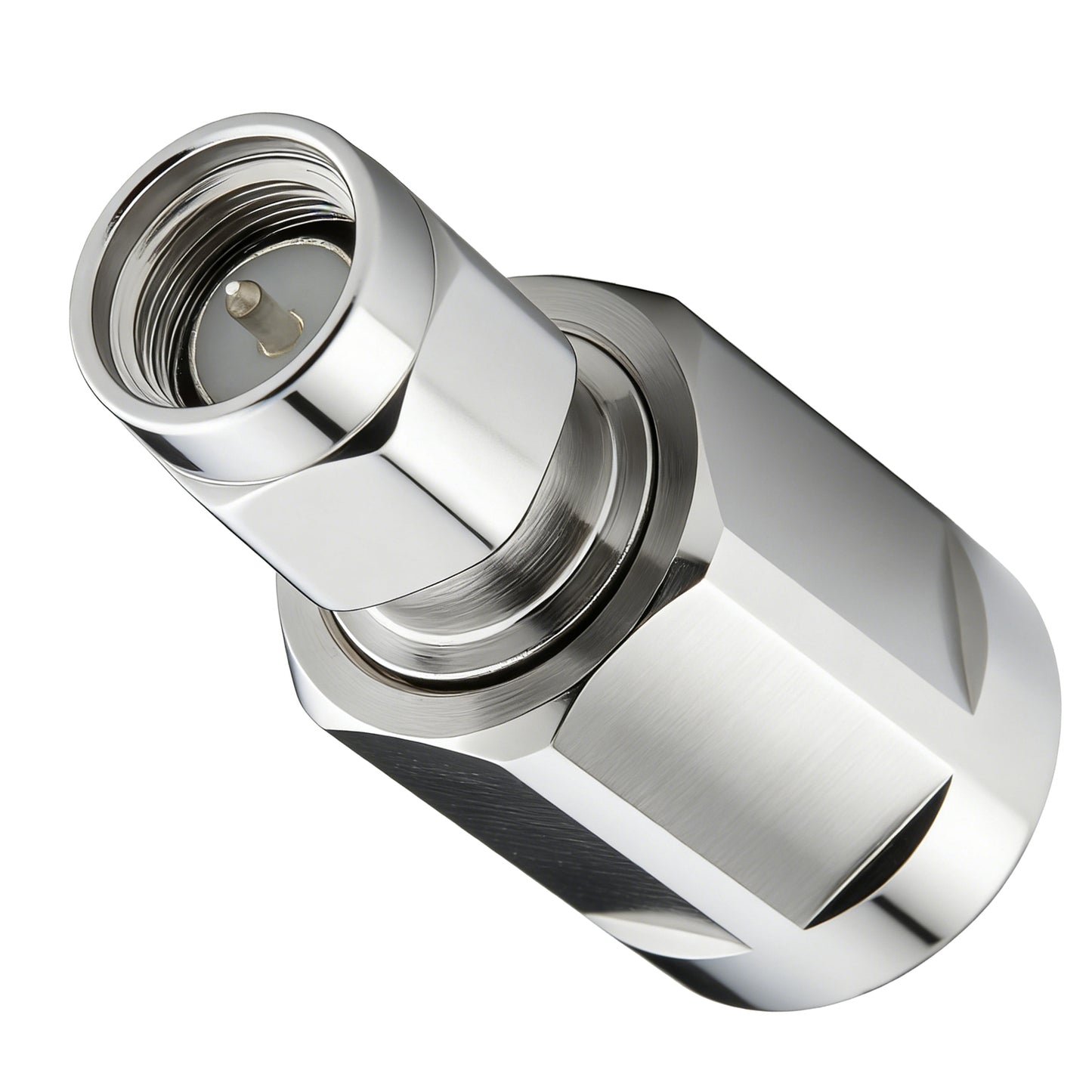 NEX10 Male to 4.3-10,SMA ,N adapter ,50 Ohm 7.5GHz High Frequency Coaxial Connector, Ultra-Low PIM less than -165dBc for 5G Small Cell, DAS Base Stations, IP67 Waterproof, MIL-STD-202 Compliant