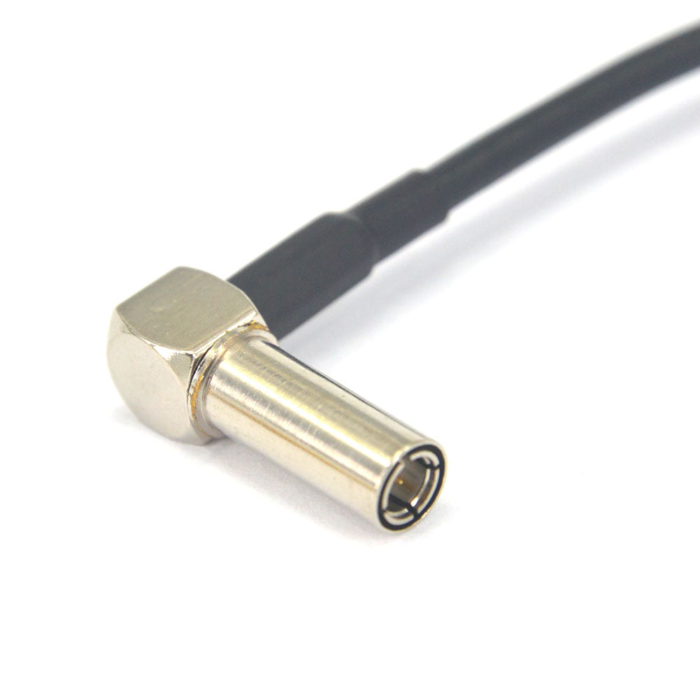 RG174 15cm SMA female to MS-147 male right angle pigtail cable Pack of 10