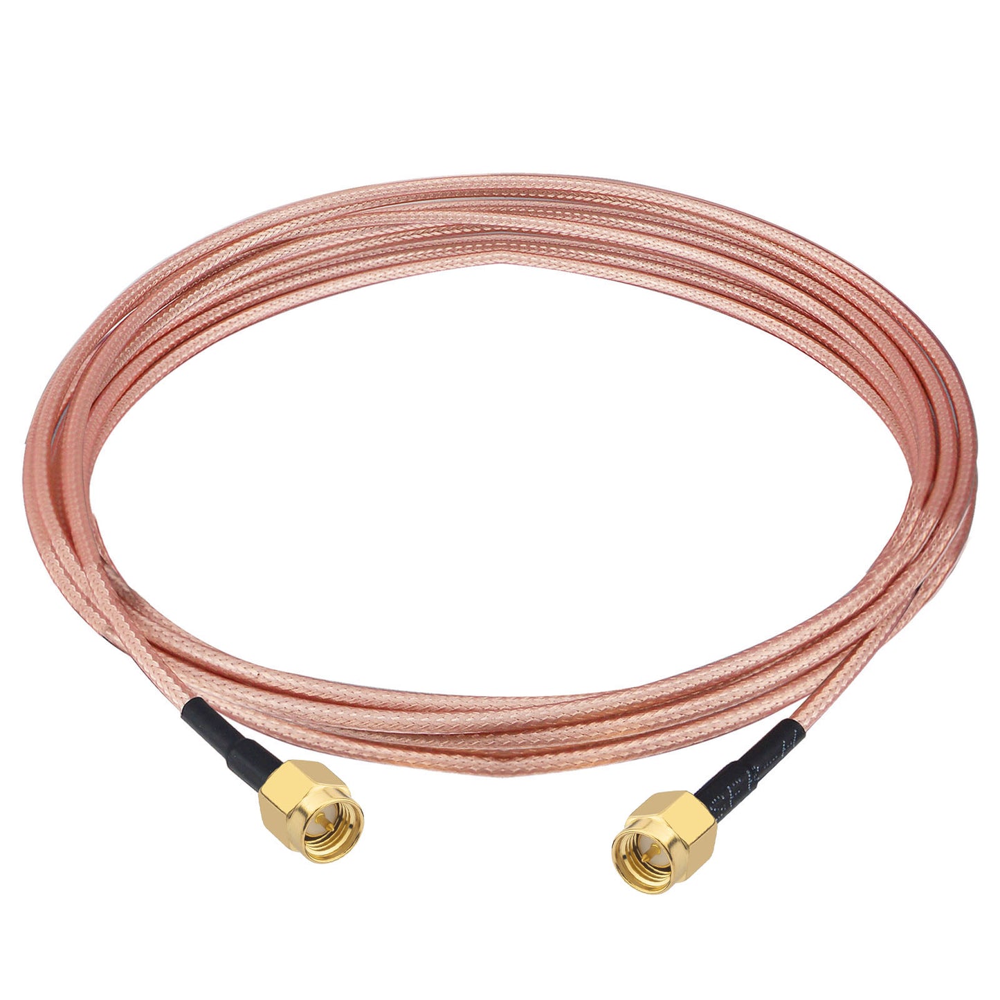 SMA Male to SMA Male Cable, Network Antenna Wire Extension RG316 Wire Jumper Assembly Low Loss RF Coaxial Cable for Network Analyzer LNA Low Noise RTL SDR Dongle
