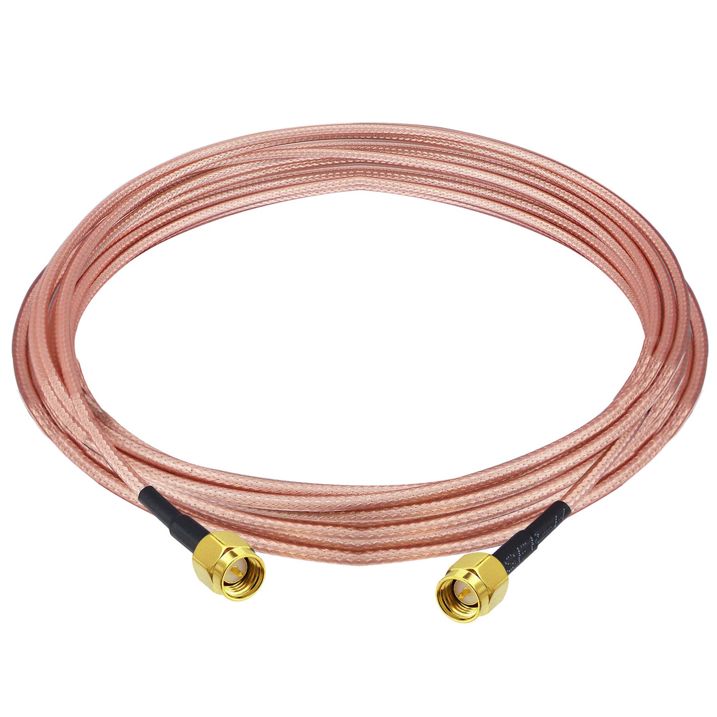 SMA Male to SMA Male Cable, Network Antenna Wire Extension RG316 Wire Jumper Assembly Low Loss RF Coaxial Cable for Network Analyzer LNA Low Noise RTL SDR Dongle