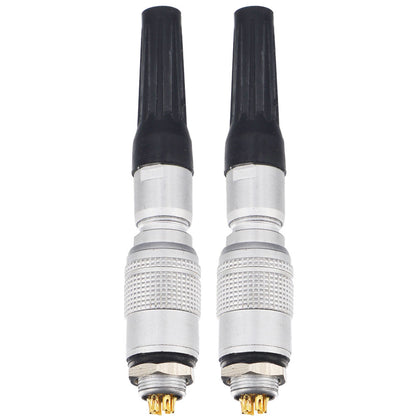 Aviation Connector 6P 2A YC8-6 Waterproof Wire Panel Power Chassis Metal Fittings Connector Aviation Black Pack of 2