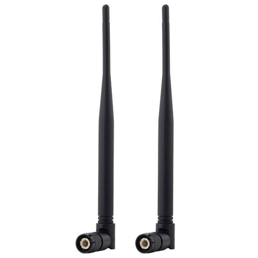ADS-B SDR Antenna 900-1800MHz Dual Band 978/1090Mhz TNC Male Mobile Antenna Omnidirectional 3dBi Outdoor Foldable Aerial for RTL SDR, Drone FPV, Ham Radio, USB Dongle Tuner Receiver 2Pcs