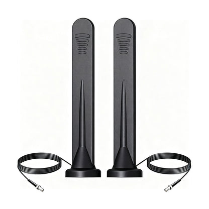 5G/4G LTE GSM Antenna TS9 External Magnetic Base Antenna 15dBi Omnidirectional Network Antenna for AT&T Nighthawk MR6110 MR6500 M6 Pro MR6150 M5 MR5100 MR5200 5G Mobile Hotspot Router 2-Pack