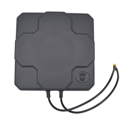 22dBi Outdoor 4G LTE MIMO Antenna Dual Polarization Panel Directional External Antenne N Male/N Female/SMA Male 30cm Cable