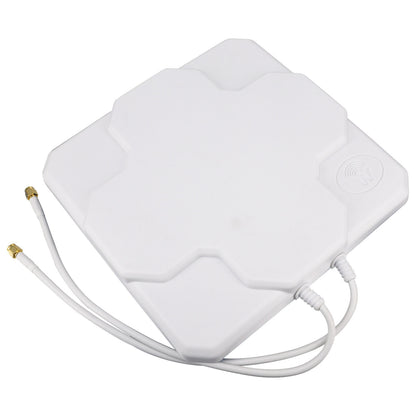 22dBi Outdoor 4G LTE MIMO Antenna Dual Polarization Panel Directional External Antenne N Male/N Female/SMA Male 30cm Cable
