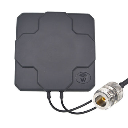 22dBi Outdoor 4G LTE MIMO Antenna Dual Polarization Panel Directional External Antenne N Male/N Female/SMA Male 30cm Cable