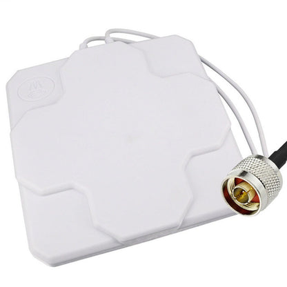 22dBi Outdoor 4G LTE MIMO Antenna Dual Polarization Panel Directional External Antenne N Male/N Female/SMA Male 30cm Cable
